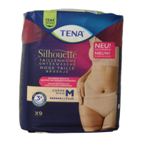 Tena Silhouet plus high waist creme medium 9 Stuks