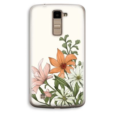 Floral bouquet: LG K10 (2016) Transparant Hoesje