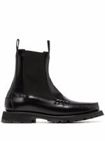 Hereu bottines à empiècements élastiqués - Noir