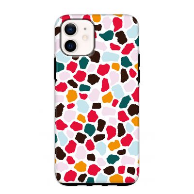 Colored Giraffe: iPhone 12 mini Tough Case