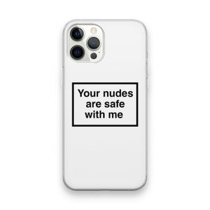 Safe with me: iPhone 12 Pro Max Transparant Hoesje