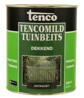 Dekkend antraciet 1l mild verf/beits - Tenco