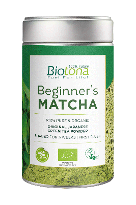 Biotona Poeder Raw & Organic Tea Beginner's Matcha 80gr