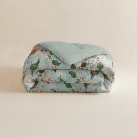 Zelesta Zelesta Royalbed Happy Flower 140x200 - Dekbed zonder overtrek - met Instopstrook - Wasbaar dekbed met Vaste Overtrek - All year zomerdekbed & winterdekbed