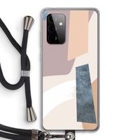 Luca: Samsung Galaxy A72 5G Transparant Hoesje met koord