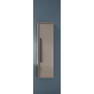 Adema Prime Essential Hoge Kast - 120x34.5x28.2cm - 1 deur - taupe - MDF AQUA_HIGH_CABINET_Quarzo