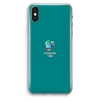 Win98: iPhone XS Max Transparant Hoesje