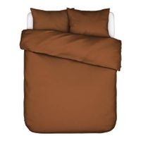 Essenza Minte dekbedovertrek 200 x 220 cm - Leather Brown - thumbnail