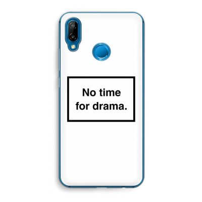 No drama: Huawei P20 Lite Transparant Hoesje