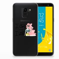 Samsung Galaxy J6 2018 Telefoonhoesje met Naam i Can