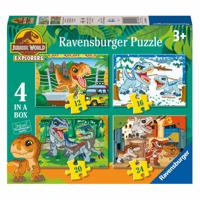 Ravensburger legpuzzel jurassic world explorers - 4 puzzels