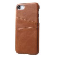 Casecentive Leren Wallet back case iPhone 7 / 8 / SE 2020 bruin - 8720153790307