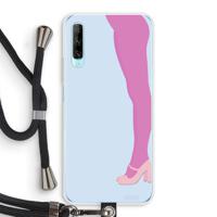 Pink panty: Huawei P Smart Pro Transparant Hoesje met koord