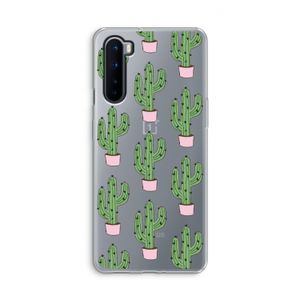 Cactus Lover: OnePlus Nord Transparant Hoesje