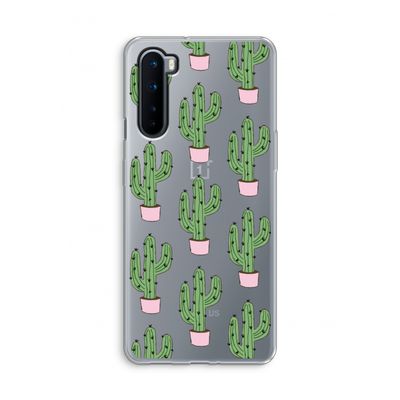 Cactus Lover: OnePlus Nord Transparant Hoesje