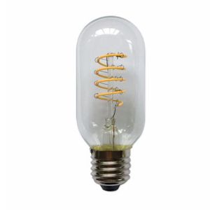 LED E27-T45 Filament 4 Watt - 2700K - Curved - Dimbaar