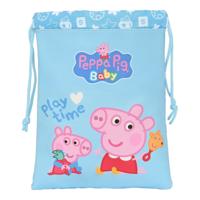Snacktas Peppa Pig Baby Blauw