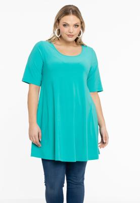 Yoek Tuniek wide bottom | Turquoise | Maat 58/60