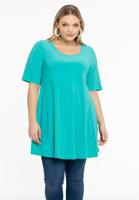 Yoek Tuniek wide bottom | Turquoise | Maat 38/40
