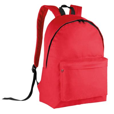 Kimood Schooltas - rood - rugzak voor kinderen - 20L - lunchtas - 28x16x38 cm