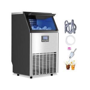 VEVOR Commerciële ijsmachine 45,36 kg/dag LED-display Restaurant