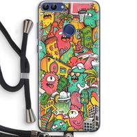 Vexx City: Huawei P Smart (2018) Transparant Hoesje met koord