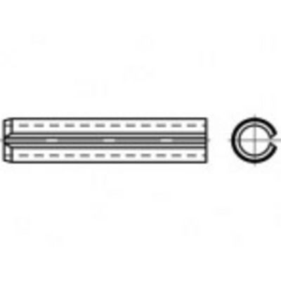 TOOLCRAFT TO-5390166 Spanstiften Verenstaal 25 stuk(s)