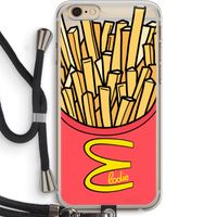 McElodie: iPhone 6 PLUS / 6S PLUS Transparant Hoesje met koord