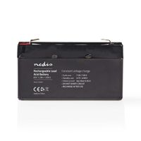 Nedis BALA12006V Oplaadbare Loodzuuraccu 6v 1200 Mah 97 X 24 X 52 Mm