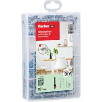 Fischer 513892 Meister-Box met GK-pluggen, schroeven, winkelhaken en ronde haken 101 onderdelen