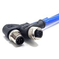 Mueller Electric C5BD82M010 Sensor/actuator connector M12 Aantal polen (sensoren): 5 Stekker, haaks, Bus, haaks 10 m 1 stuk(s)