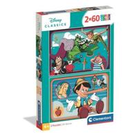 CLEMENTONI - 2x60 pezzi - Disney Classici