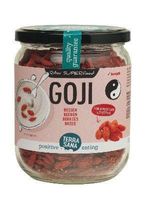 Raw goji bessen in glas bio