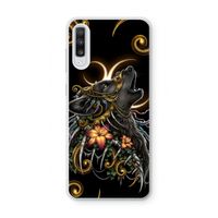 Huilende Wolf: Samsung Galaxy A70 Transparant Hoesje