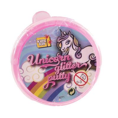 Jono Toys Slijm eenhoorn met glitter, 50 gram