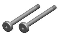 Hinge Pin - Outer - Steel - 2 pcs (C-00180-127)