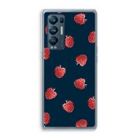 Framboosjes: Oppo Find X3 Neo Transparant Hoesje