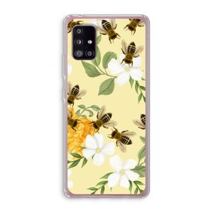 No flowers without bees: Samsung Galaxy A51 5G Transparant Hoesje