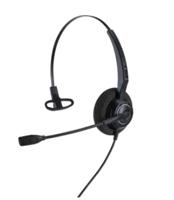 Alcatel-Lucent Enterprise AH 11 U On Ear headset Telefoon Kabel Mono Zwart Ruisonderdrukking (microfoon)