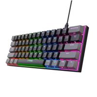 Trust GXT867 ACIRA 60% MINI GAMING Toetsenbord Zwart