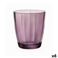 Glas Bormioli Rocco Pulsar Paars Glas 390 ml (6 Stuks) (Pack 6x)