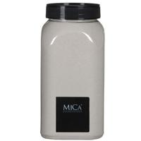 Mica Decorations deco Zand - 1 kg - crème wit - hoby zandkorrels - thumbnail