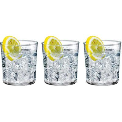 Bormioli Rocco Drinkglazen Bodega - 3x stuks - transparant - 370 ml - Waterglazem/sapglas