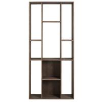 Leen Bakker - Kast Kenzi - Walnoot - 177x81x38 Cm - MDF - Bruin
