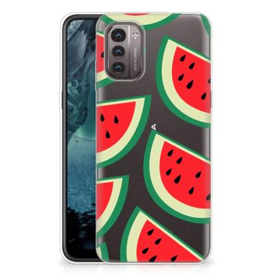 Nokia G21 | G11 | Siliconen Case | Watermelons