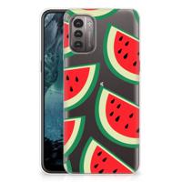 Nokia G21 | G11 | Siliconen Case | Watermelons