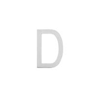 Intersteel Huisletter DNumbra 10cm RVS - 0035.402604