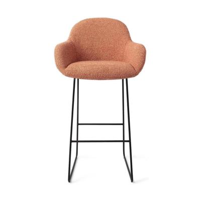 Jesper Home Kushi barkruk H75 Amber Autumn slide black