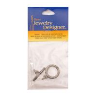 Darice • toggle clasp antique silver