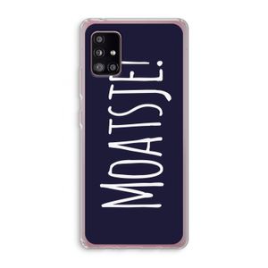 Moatsje!: Samsung Galaxy A51 5G Transparant Hoesje